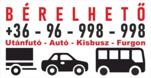 bérelhető utánfutó